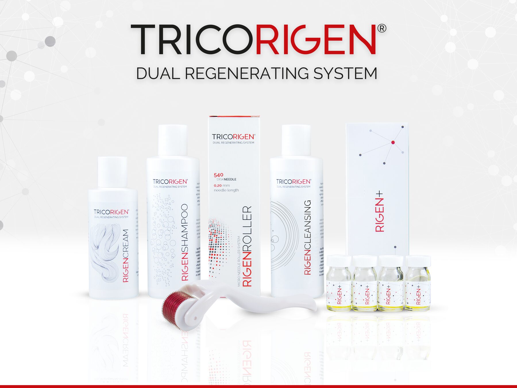 I prodotti della linea Tricorigen